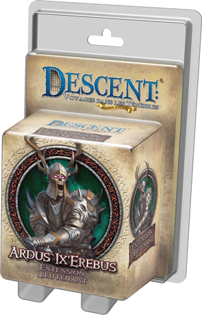 Descent: Voyages Dans les Ténèbres (Seconde Édition) - Ardus Ix'Erebus Cover Transparent