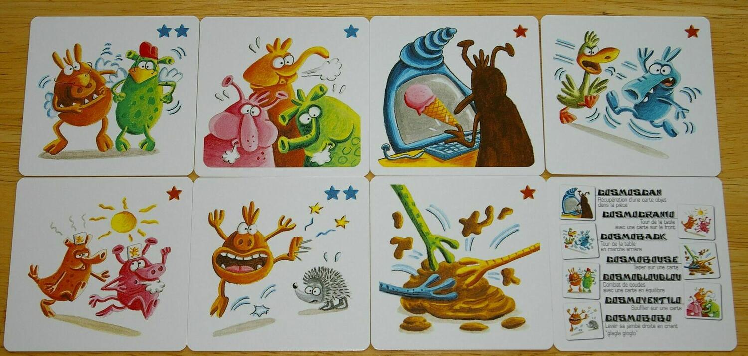 Cosmic Attack Cartes