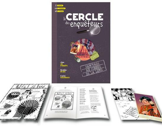 Le Cercle des Enquêteurs: Sabotage au Cirque de la Lune Eclate