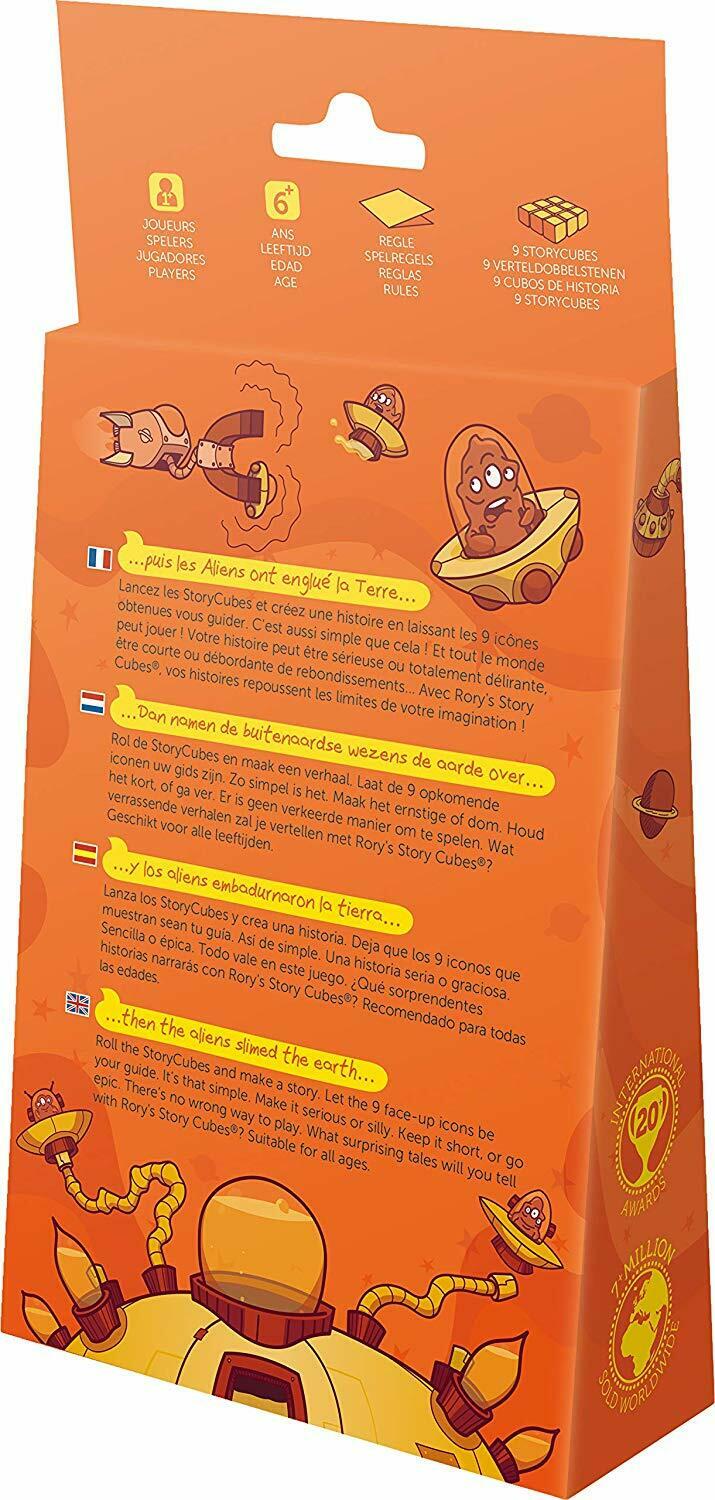 Rory's Story Cubes (Blister) Back 3d