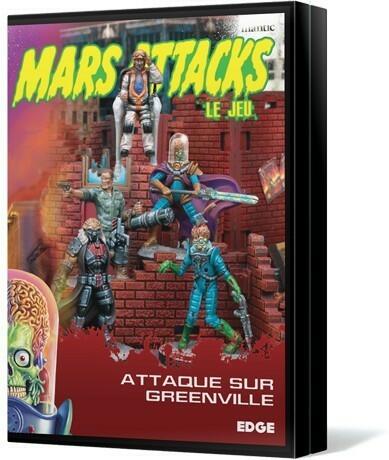 Mars Attacks: Le Jeu - Attaque sur Greenville Cover 3d