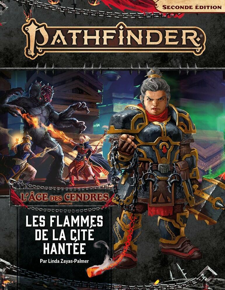 Pathfinder: Seconde Édition - L'Âge des Cendres - Les Flammes de la Cité Hantée Cover