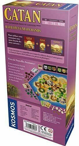 Catan: Barbares & Marchands - 5 et 6 Joueurs 2019 Back 3d