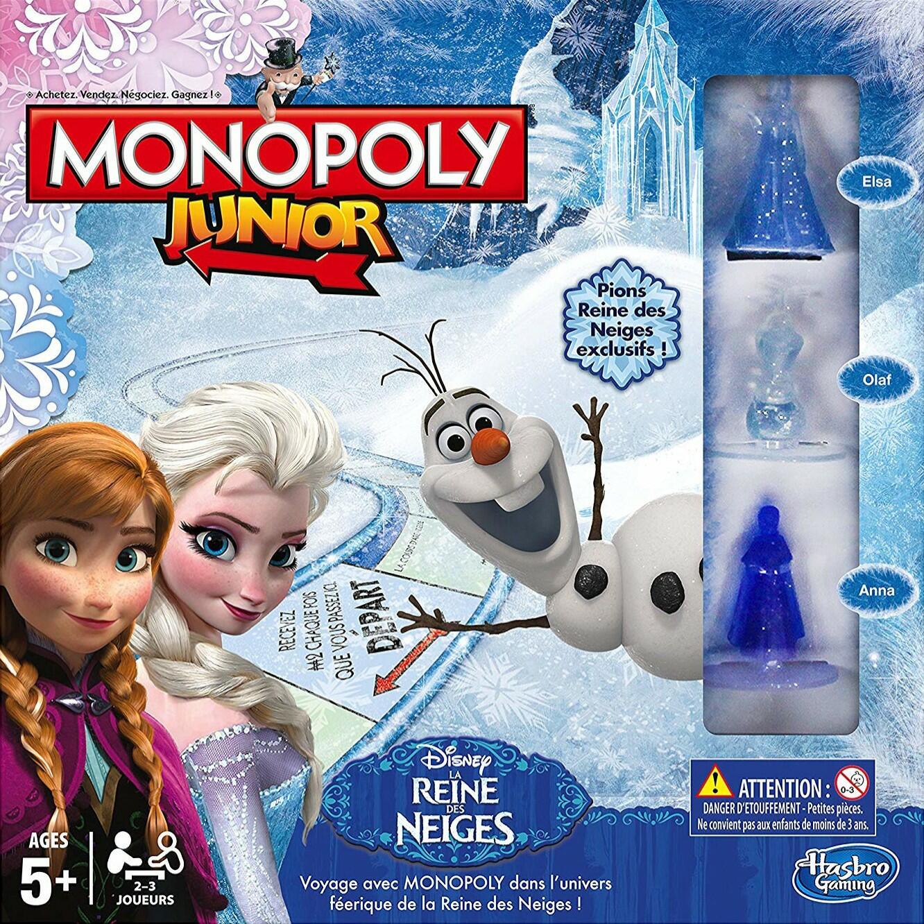 Monopoly: Junior - La Reine des Neiges Cover