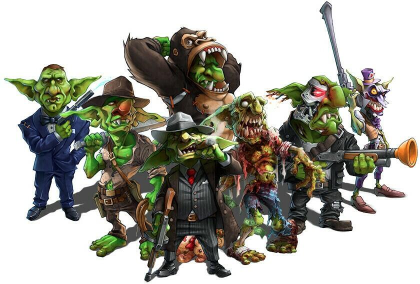 Gob'z'Heroes Artwork