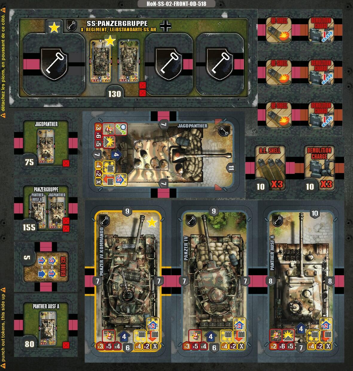 Heroes of Normandie: GE 1st SS Panzer Division Tuiles