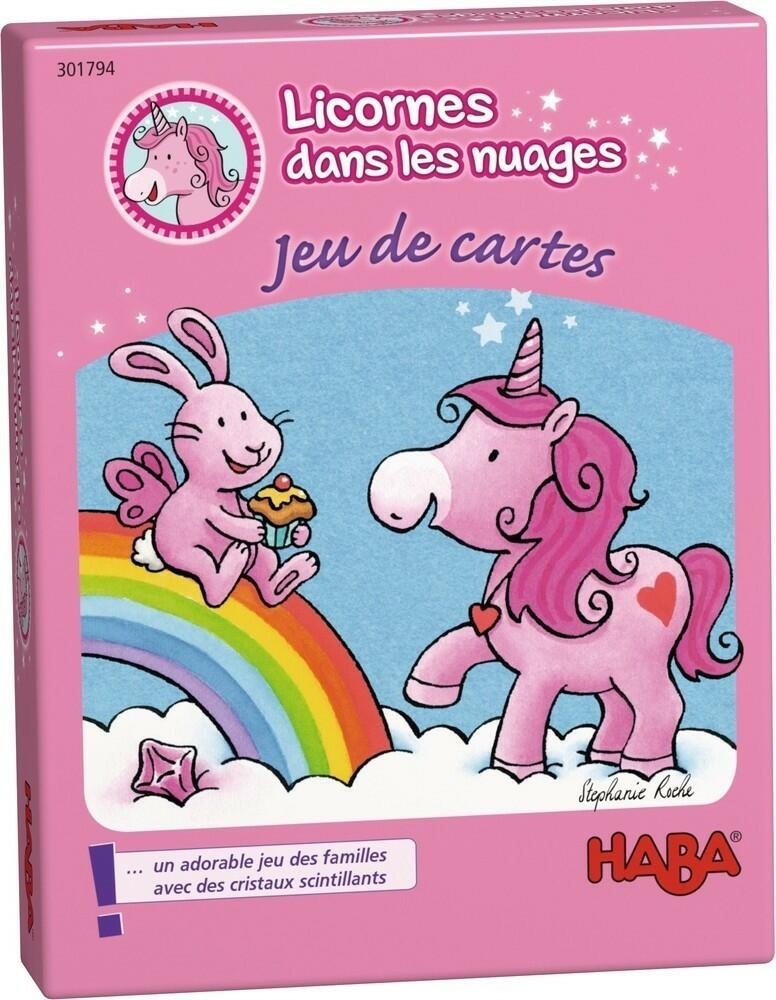 Licornes Dans les Nuages: Jeu de Cartes Cover 3d