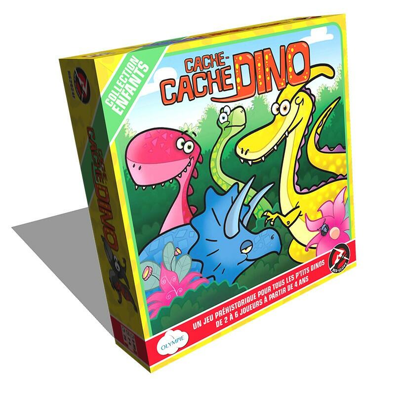 Cache-Cache Dino Cover 3d