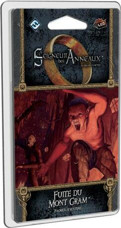 Le Seigneur des Anneaux: Le Jeu de Cartes - Fuite du Mont Gram Cover 3d