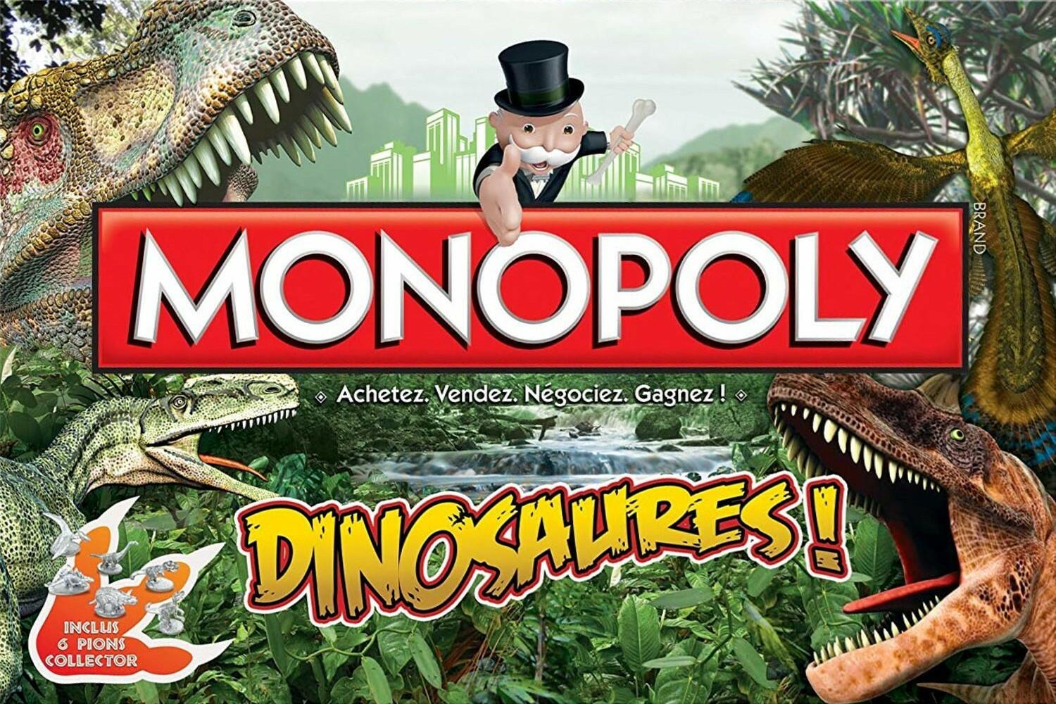 Monopoly: Dinosaures ! Cover