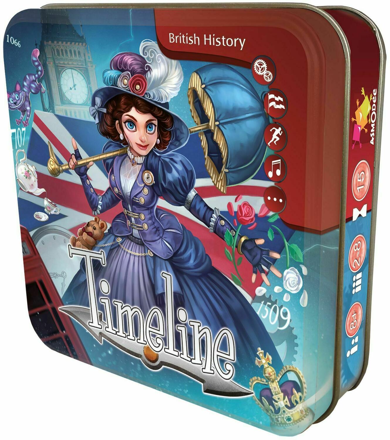 Timeline: British History Cover 3d