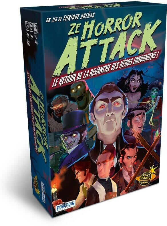 Ze Horror Attack: Le Retour de la Revanche des Héros Londoniens ! Cover 3d