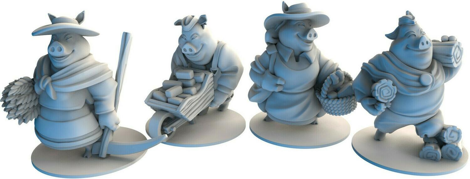 La Forêt des Frères Grimm Figurines