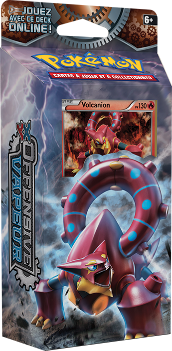 Pokémon XY: Offensive Vapeur - Volcanion Cover Transparent