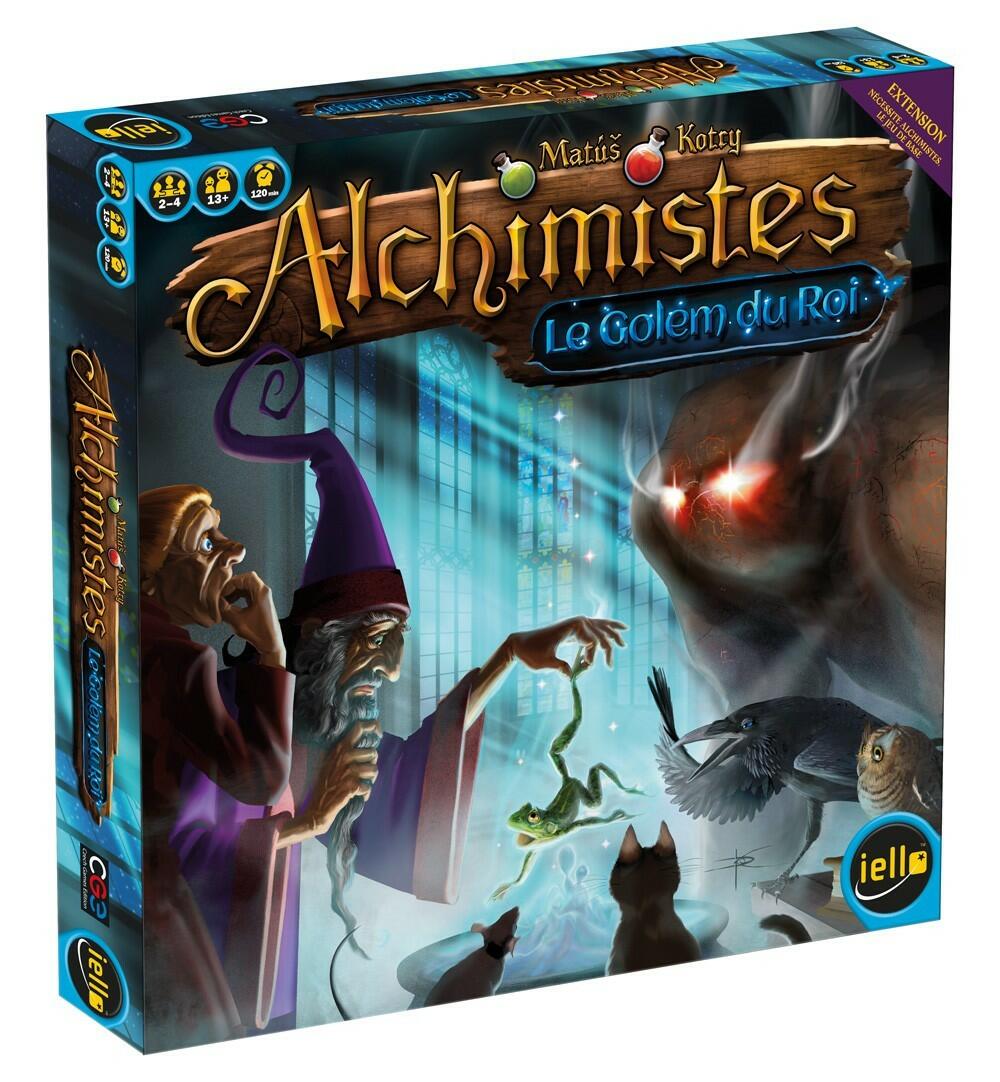 Alchimistes: Le Golem du Roi Cover 3d