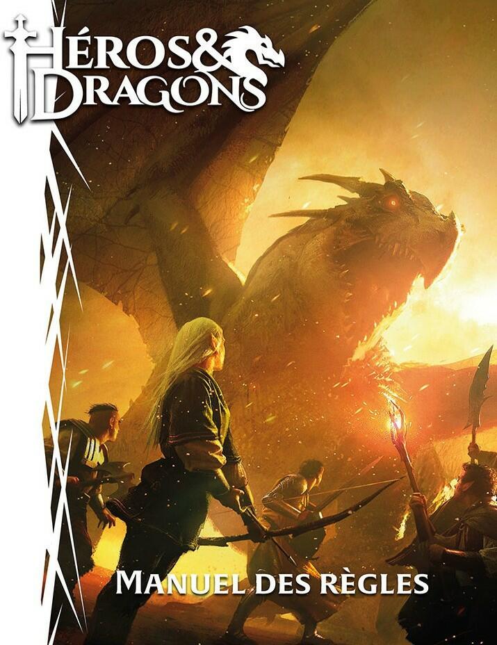 Héros & Dragons: Manuel des Règles Cover