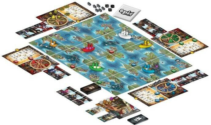 Tiny Epic Pirates Eclate