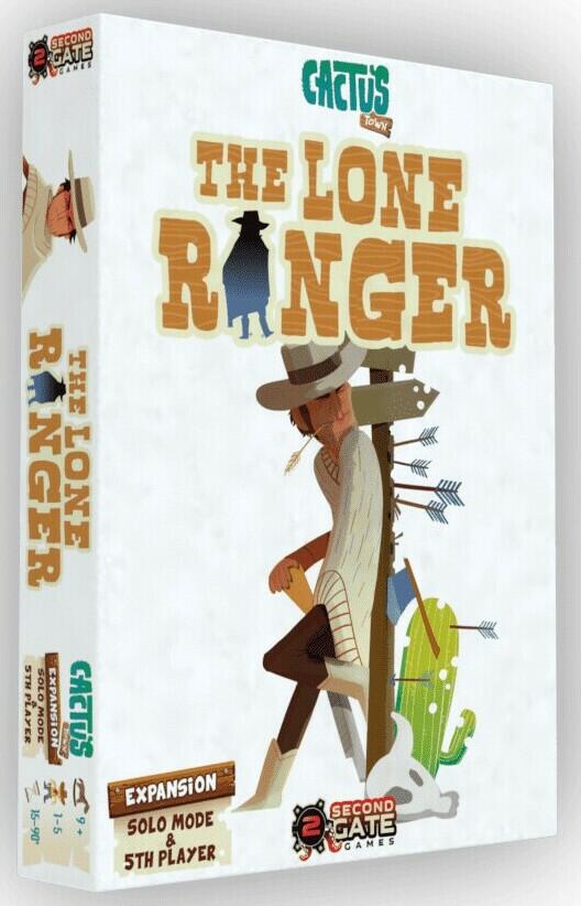 Cactus Town: The Lone Ranger Cover 3d