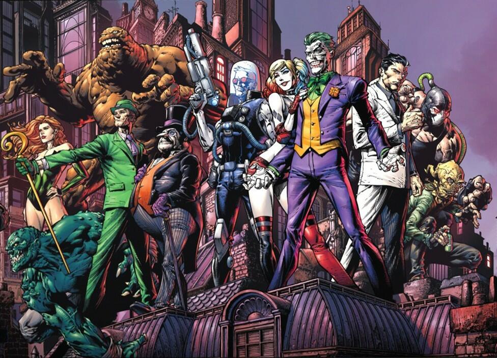 Batman: Gotham City Chronicles Cover Vilain