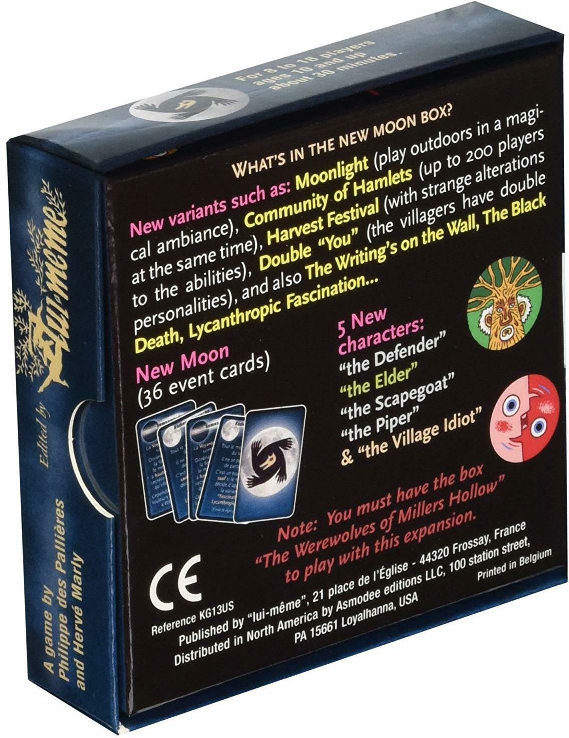 The Werewolves of Miller's Hollow: New Moon Back 3d