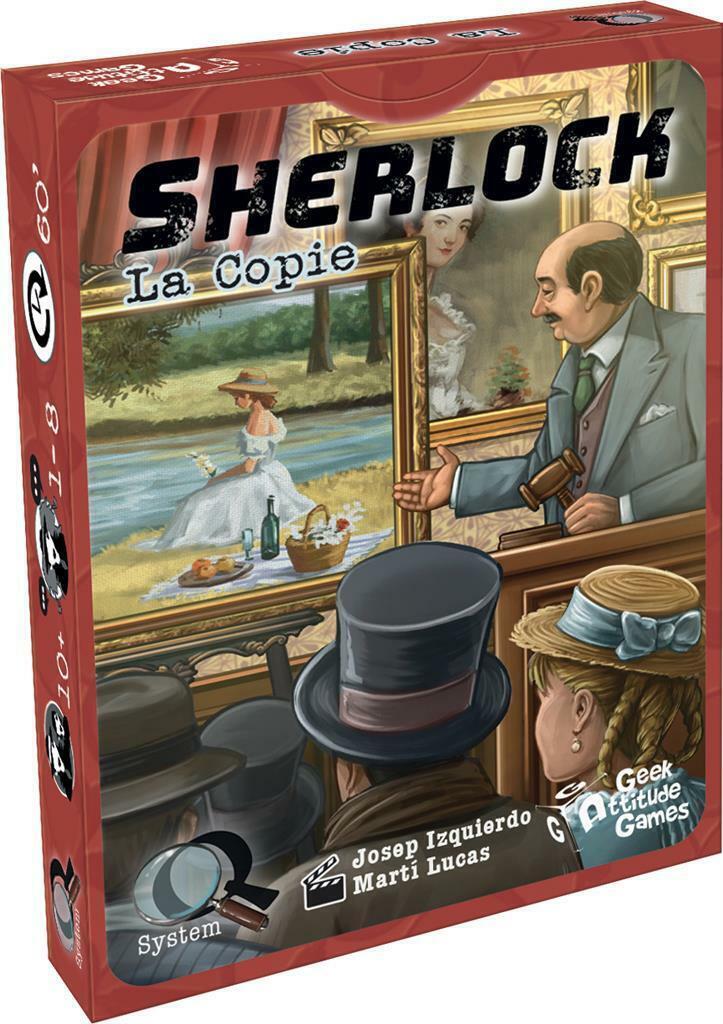 Sherlock: La Copie Cover 3d