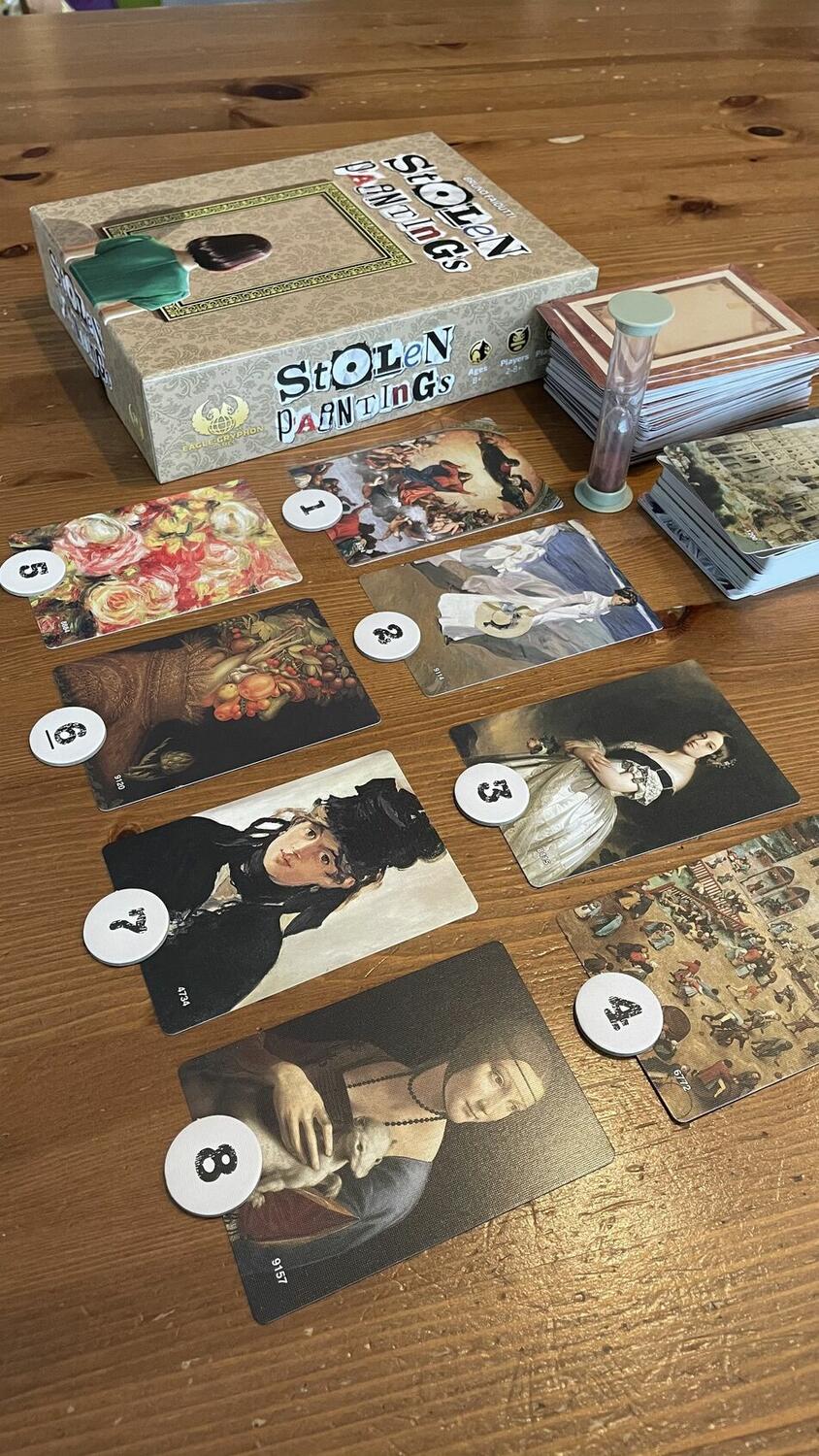 Stolen Paintings Eclate