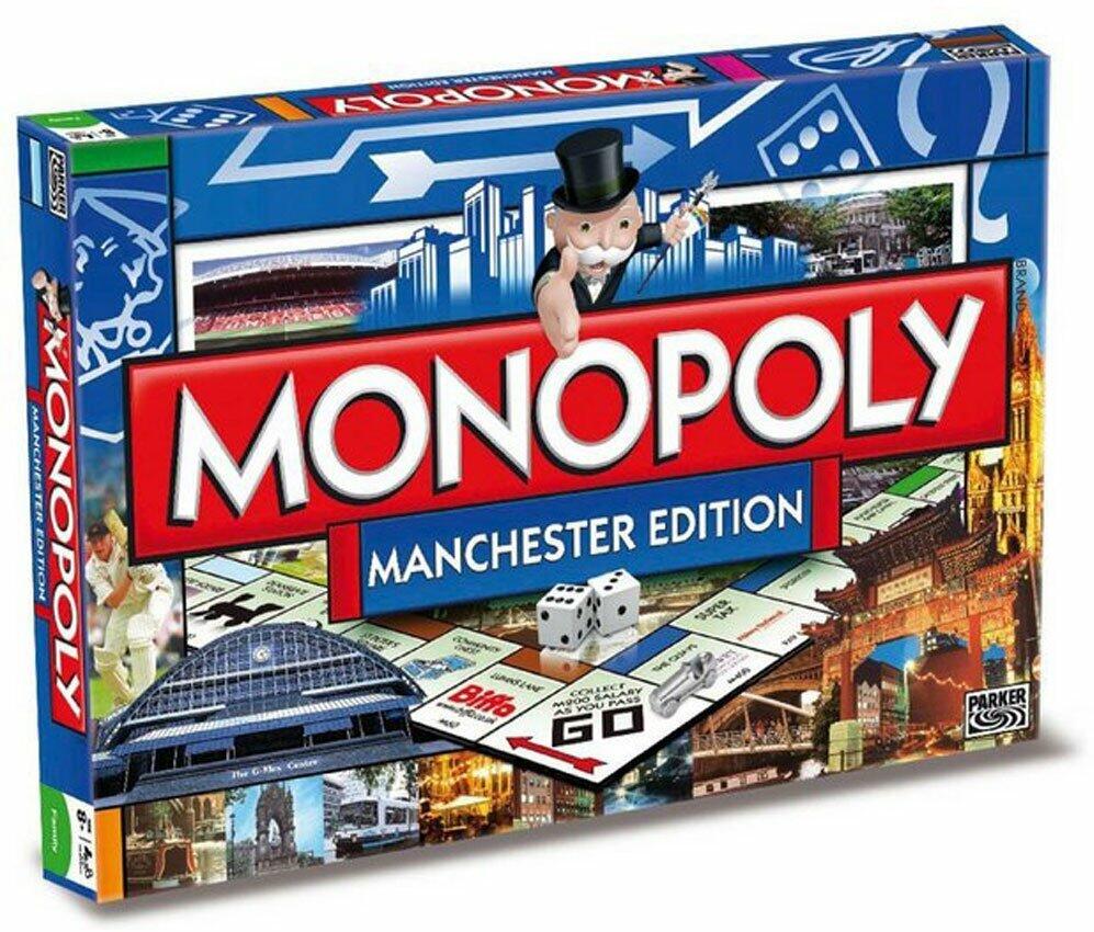 Monopoly: Manchester Edition Cover 3d