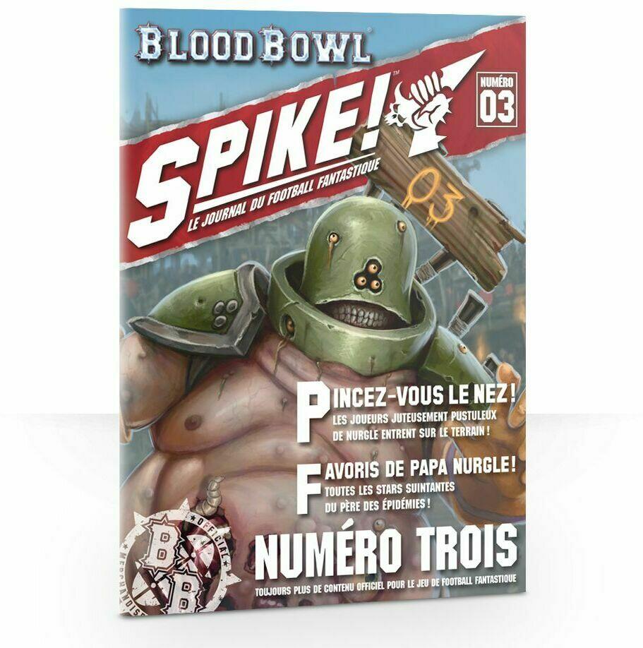 Blood Bowl: Le Jeu de Football Fantastique - Spike ! Numéro Trois Cover 3d