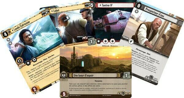 Star Wars: Le Jeu de Cartes - Aux Confins des Ténèbres Cartes