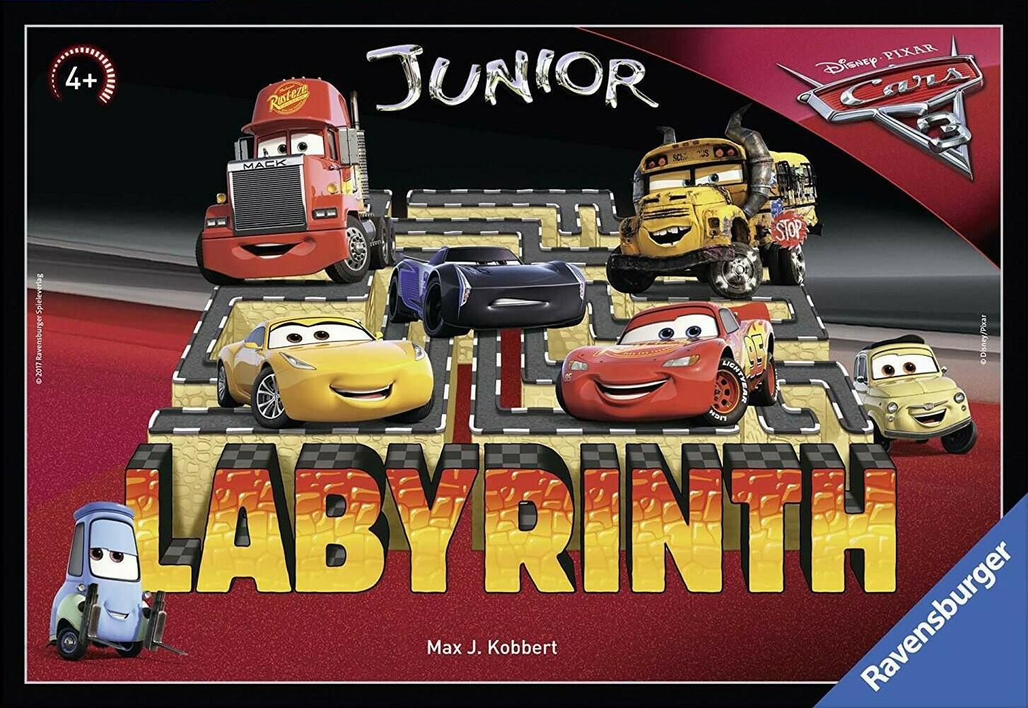 Labyrinth: Junior - Cars 3 Cover