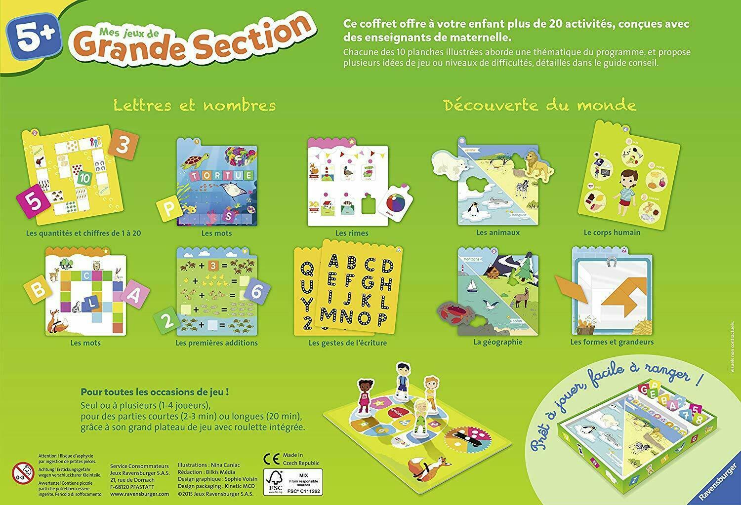 Mes Jeux De Grande Section Back