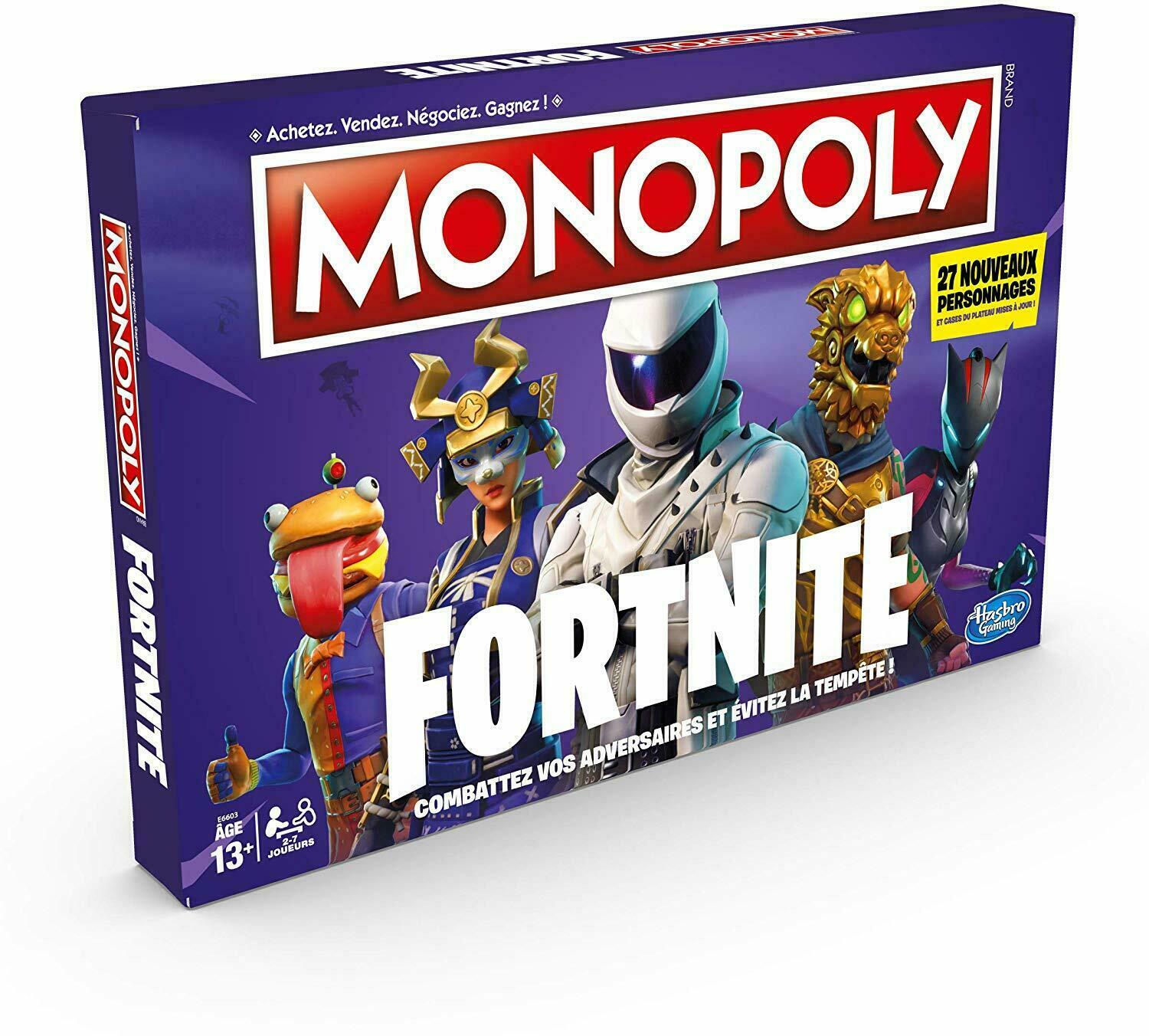 Monopoly: Fortnite - 27 Nouveaux Personnages Cover 3d