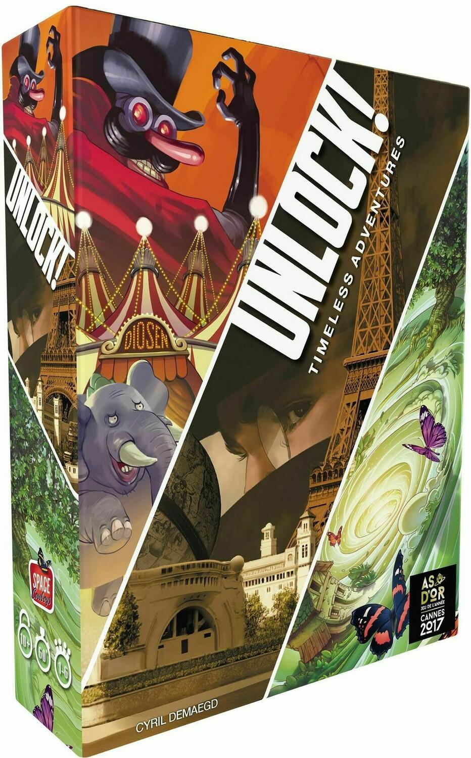 Unlock ! Timeless Adventures Cover 3d