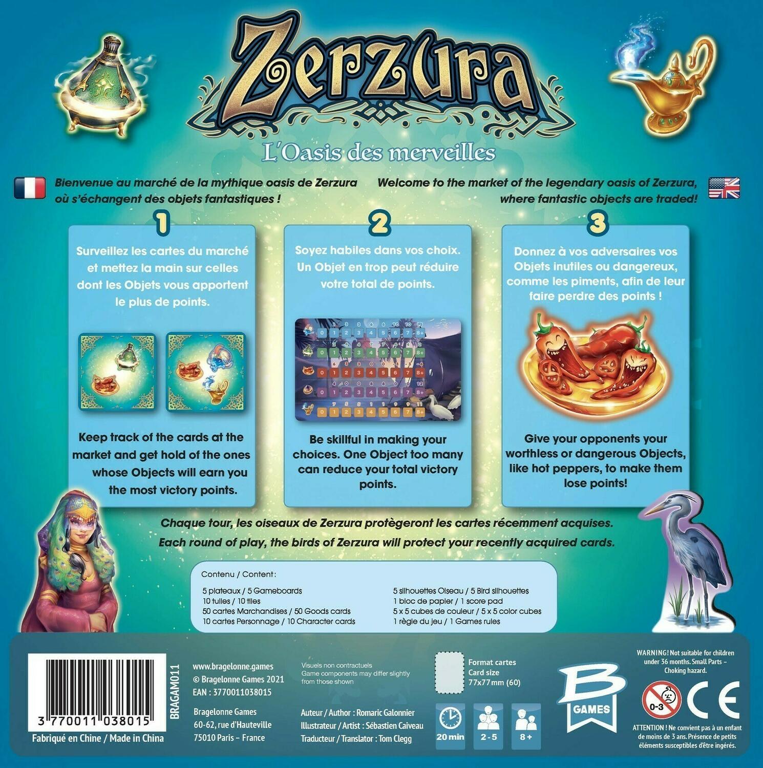 Zerzura: L'Oasis des Merveilles Back