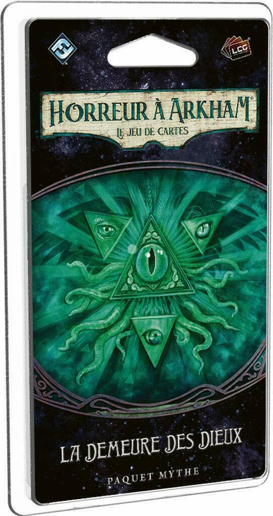 Horreur à Arkham: Le Jeu de Cartes - La Demeure des Dieux Cover 3d