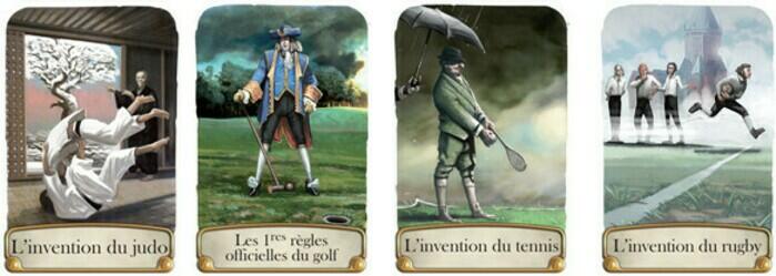 Timeline: Sports et Loisirs Cartes