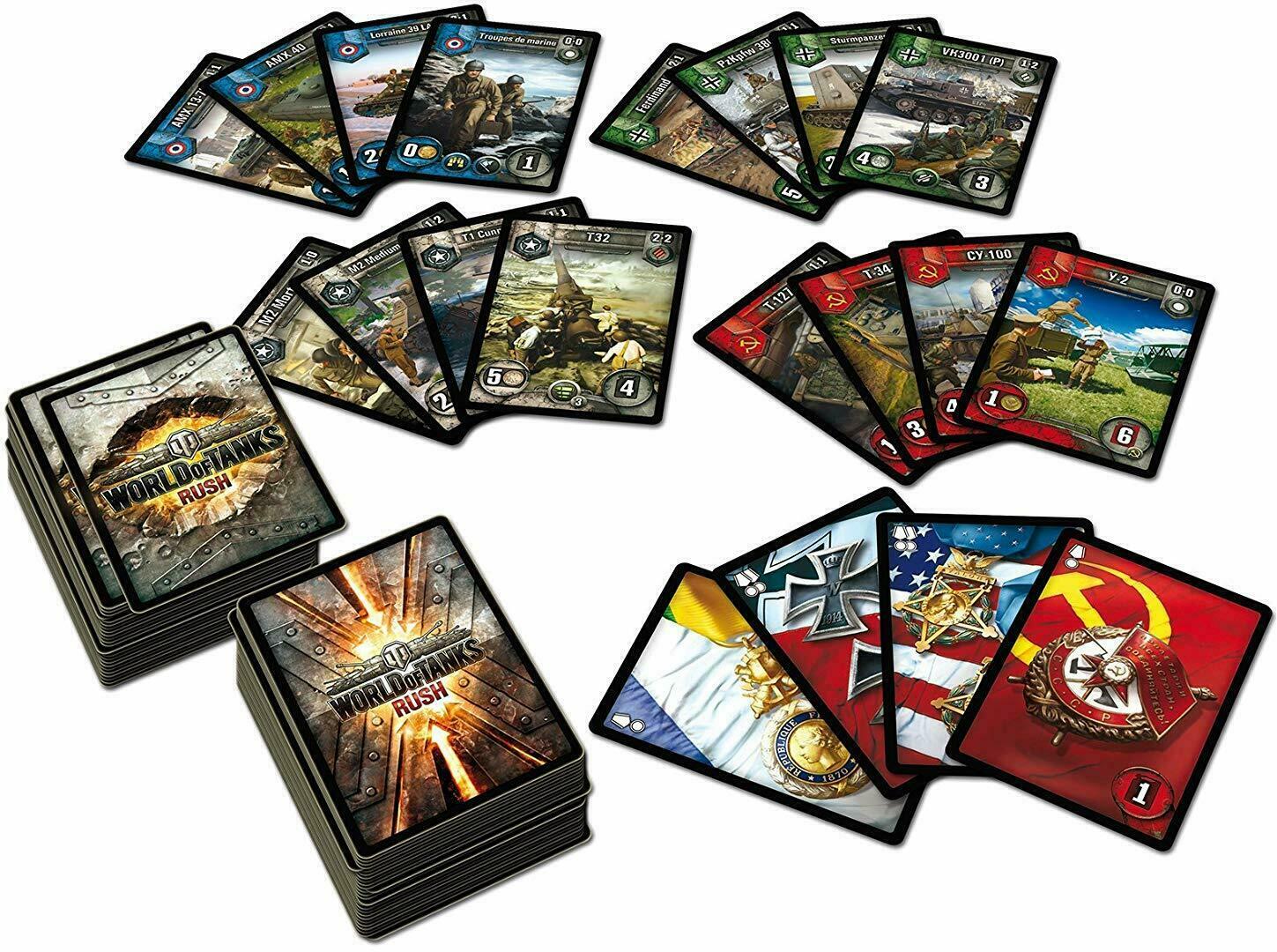 World of Tanks: Rush Cartes