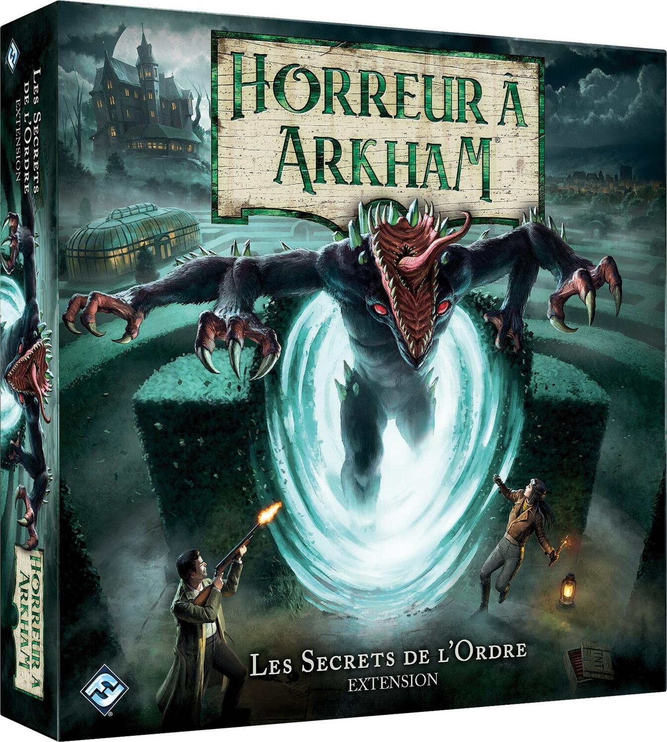Horreur à Arkham: Les Secrets de l'Ordre Cover 3d