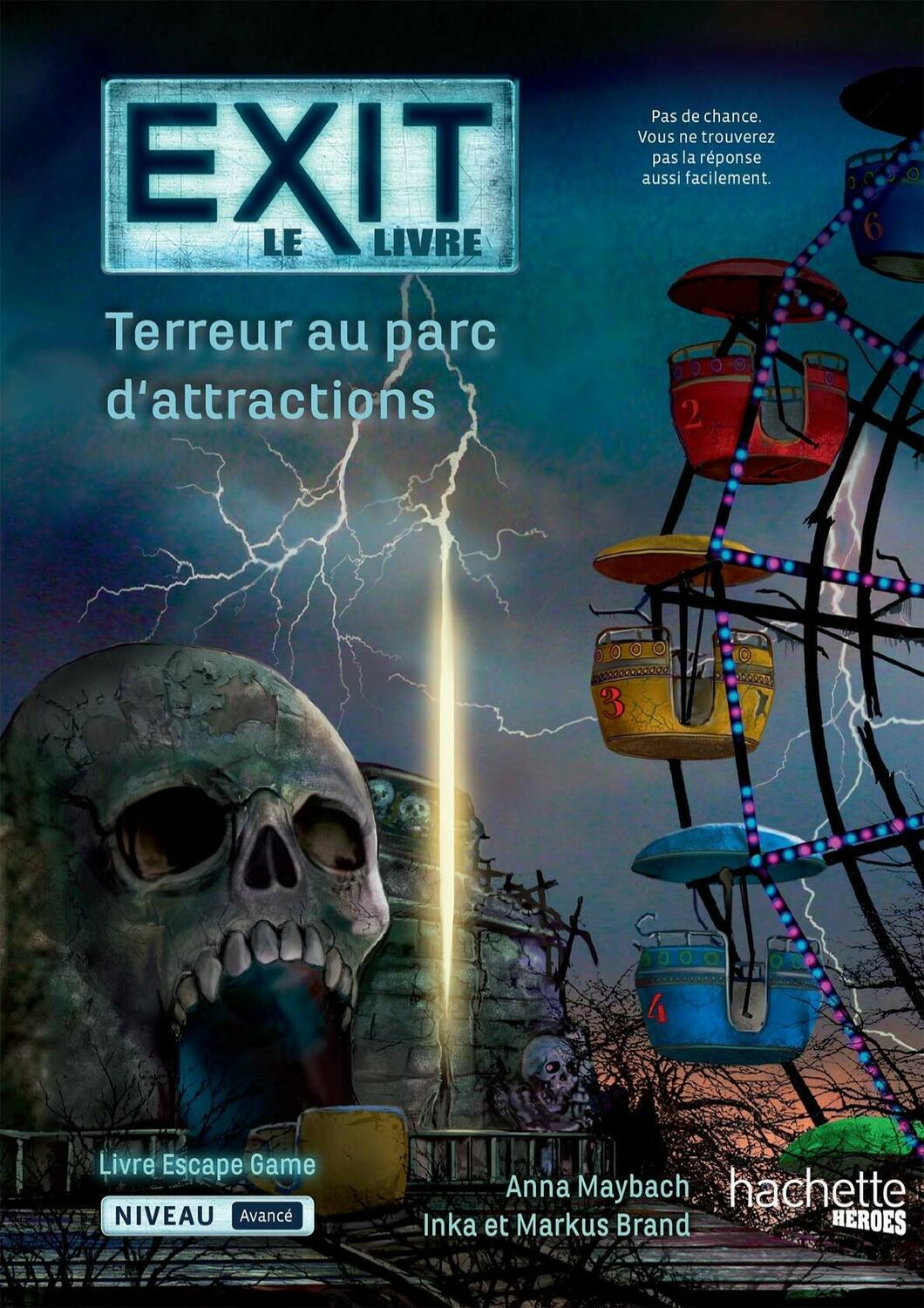 EXIT: Le Livre - Terreur au Parc d'Attraction Cover