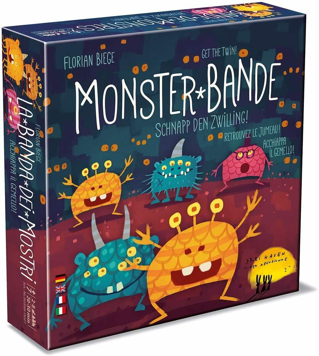 Monster-Bande Cover 3d