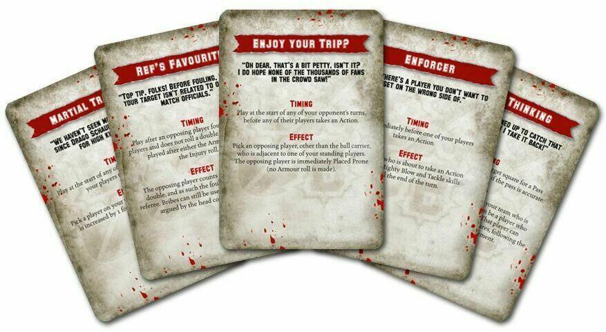 Blood Bowl: Le Jeu de Football Fantastique - Pack de Cartes d'Équipe - Union Elfique Cartes