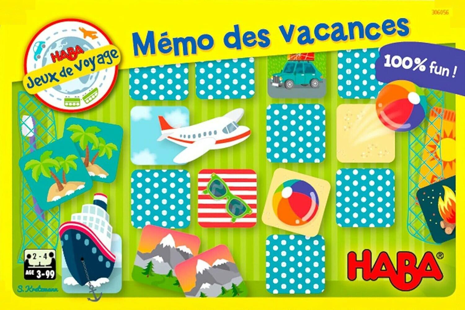 Mémo des Vacances Cover