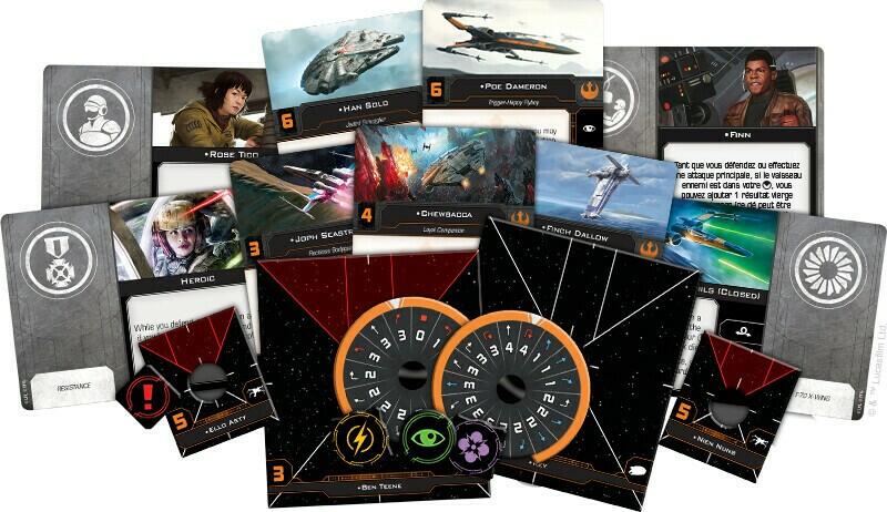 Star Wars: X-Wing - Résistance - Kit de Conversion Eclate