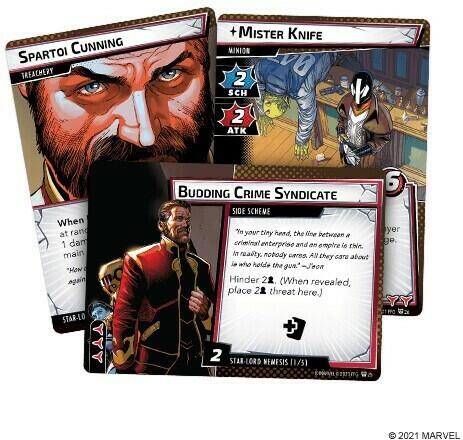 Marvel Champions: Le Jeu de Cartes - Star Lord Cartes