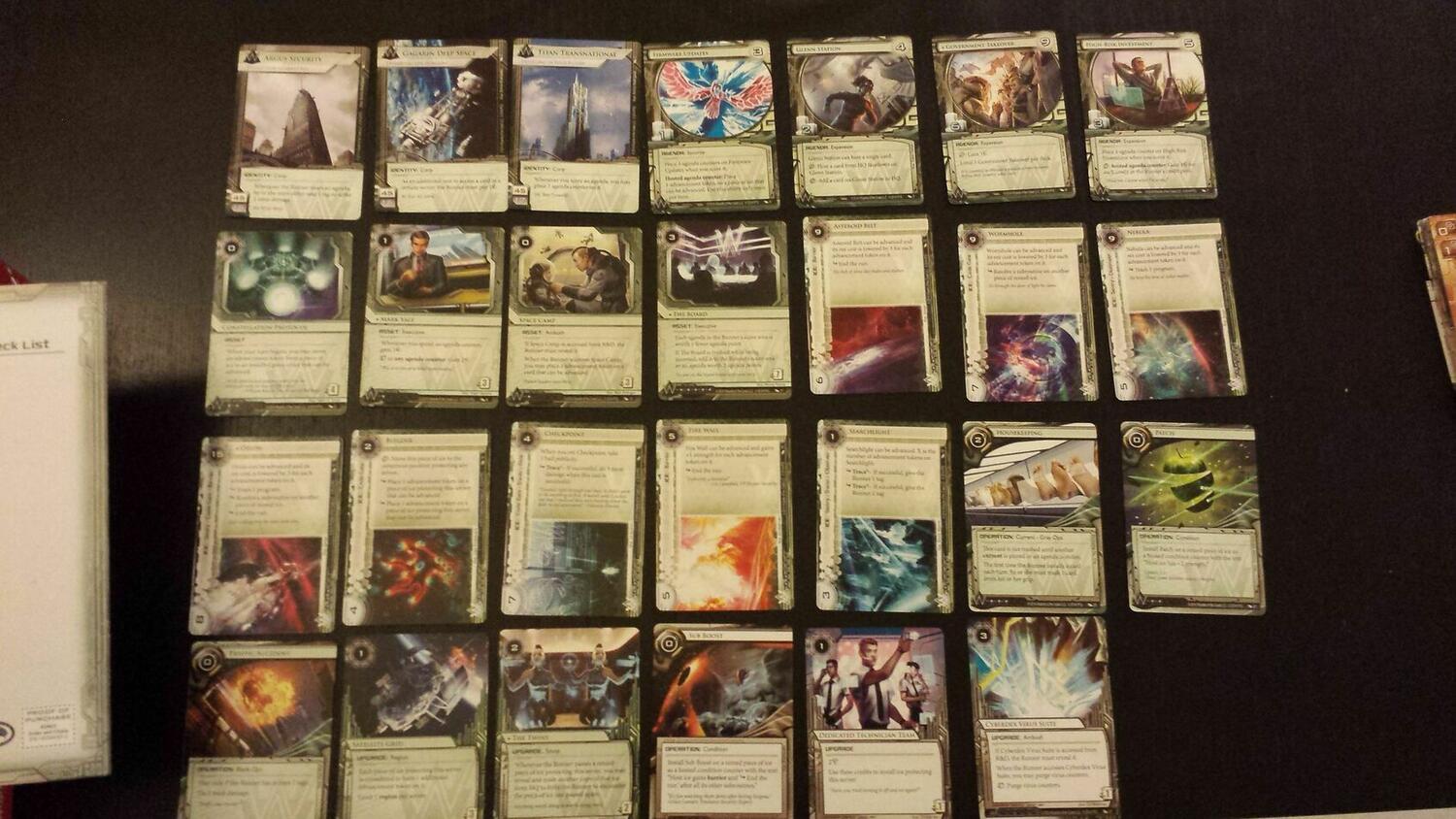 Android: Netrunner - Ordre et Chaos Cartes