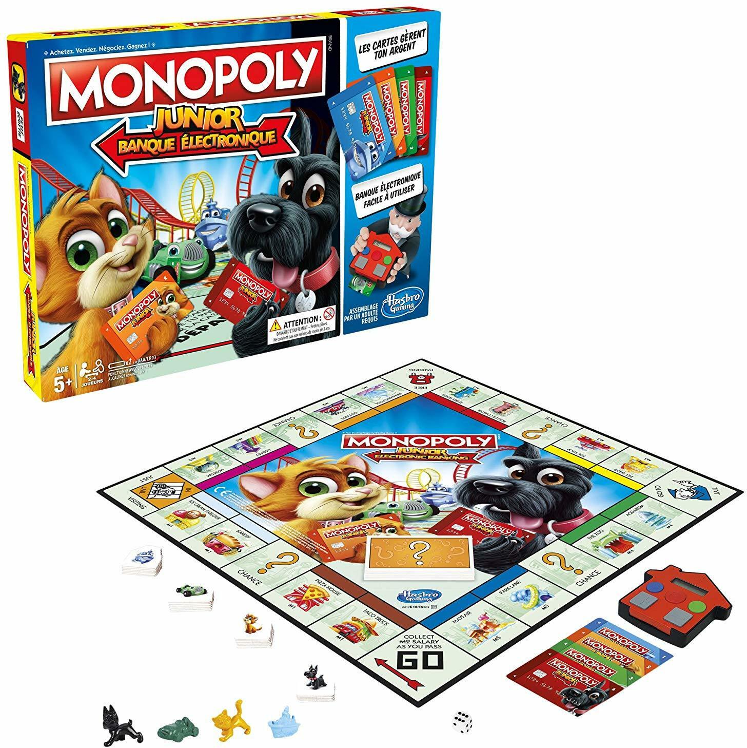 Monopoly: Junior - Banque Électronique Eclate