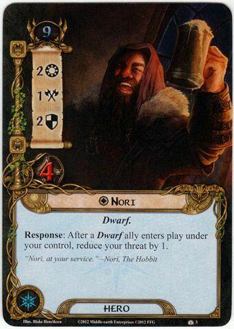 Le Seigneur des Anneaux: Le Jeu de Cartes - Le Hobbit - Par Monts et par Souterrains Carte