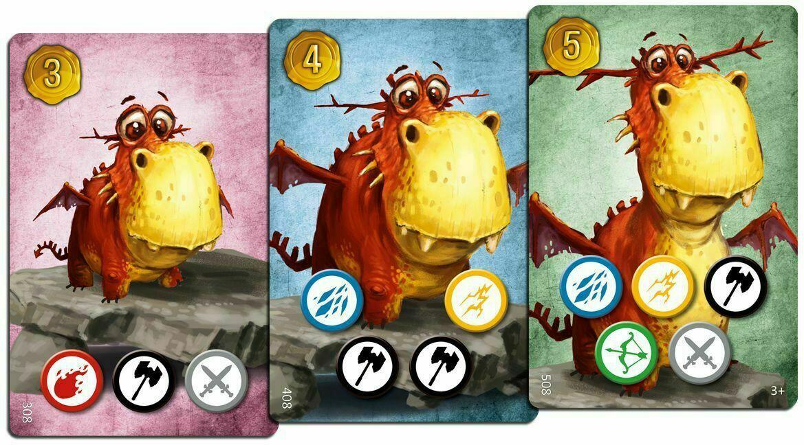 Monster Rush ! Cartes