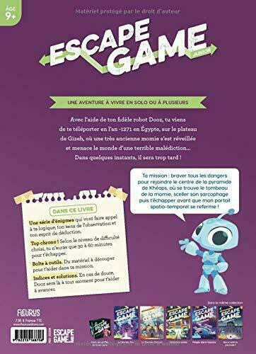 Escape Game: Junior - La Malédiction de la Momie Back