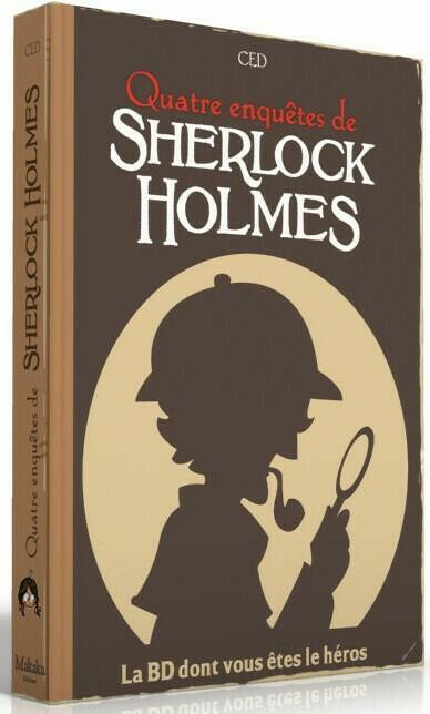 Sherlock Holmes: Livre 2 - Quatre Enquêtes - La BD Dont Vous Êtes le Héros Cover 3d